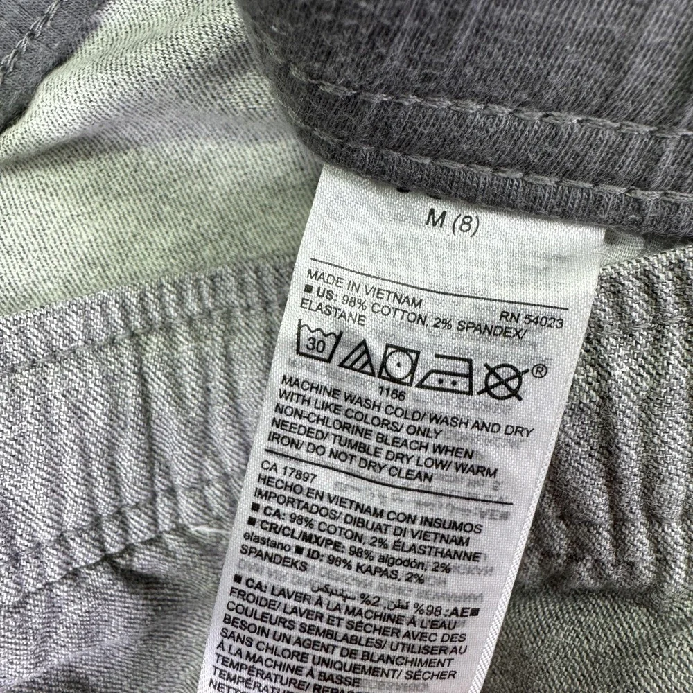 Old Navy Pants Kids 8 Gray Jogger Elastic Waist Drawstring Twill Lounge Casual